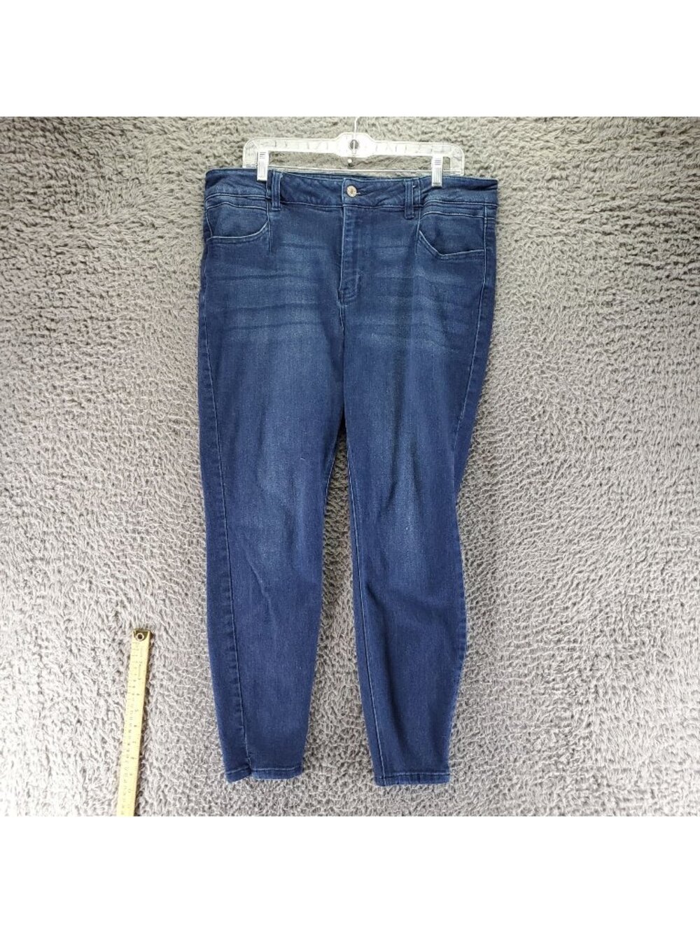 KanCan Jeans Womens 18 Blue Skinny Stretch Denim *Read*